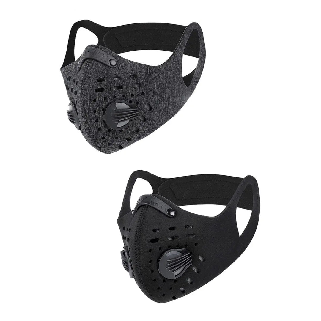 FuturePPE Neoprene Sports Face Mask with Premium Filter-FuturePPE-Black-Brookwood Medical