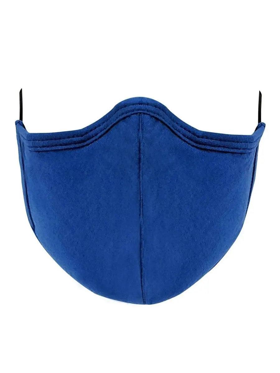 Reusable Cloth Cotton Face Mask, Blue, 5-Pack Face Cover-FuturePPE-Brookwood Medical
