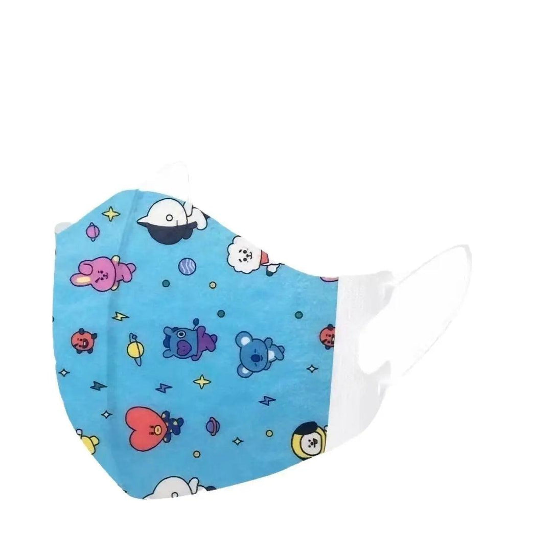 Toddlers Infant Disposable Face Masks-Brookwood Medical-Care Bear-10 Masks-Brookwood Medical