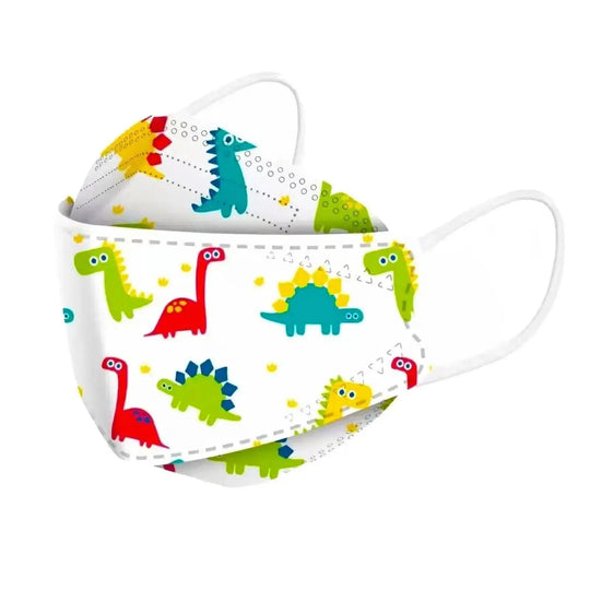 Kids KF94 Face Masks - Disposable Mask For Children Dinosaurs-30-Masks FuturePPE