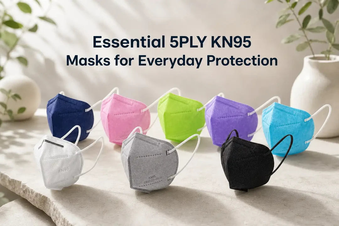 Essential 5PLY KN95 Masks for Everyday Protection