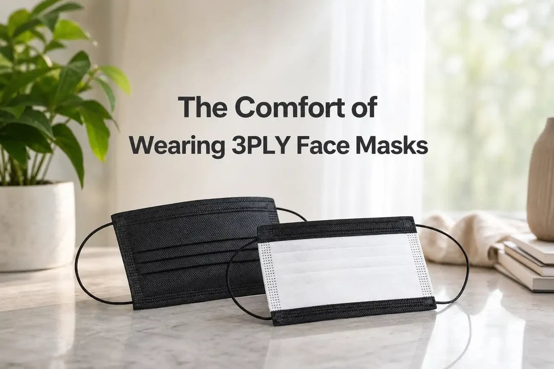 The Comfort of Wearing 3PLY Face Masks