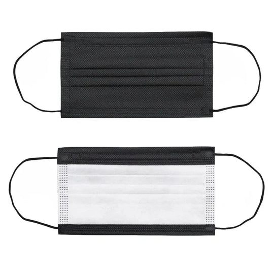 FuturePPE 3-Ply Disposable Face Masks, Breathable Non-Woven Design, Comfortable Fit,