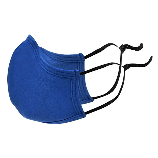 Reusable Cloth Cotton Face Mask, Blue, 5-Pack Face Cover  FuturePPE
