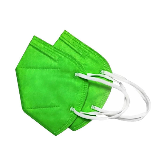 Small or Petite KN95 Face Masks-Brookwood Medical-Preppy Green-10 Masks-Brookwood Medical