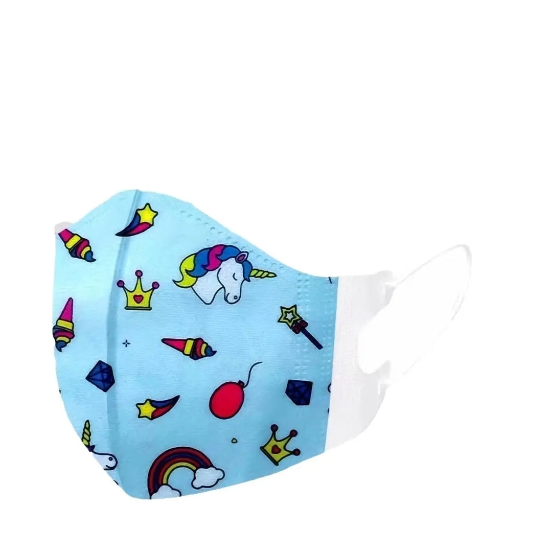Toddlers Infant Disposable Face Masks Princess-Unicorn-30-Masks Brookwood Medical