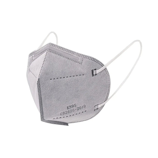 Brookwood Med KN95 Face Masks, CE Certified, 5PLY, Protective Mask, K95 Respirator -  Gray-500-Masks Brookwood Medical