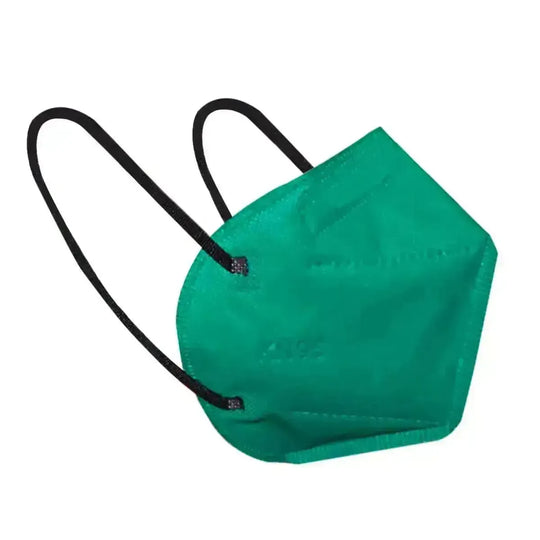 Brookwood Med KN95 Face Masks, CE Certified, 5PLY, Protective Mask, K95 Respirator Green-500-Masks FuturePPE