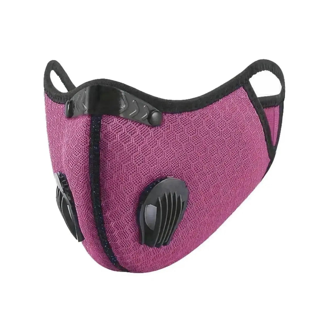 FuturePPE Mesh Sports Mask with 5-Layer Carbon Activated Filter-Sports Mask-FuturePPE-Purple-Brookwood Medical