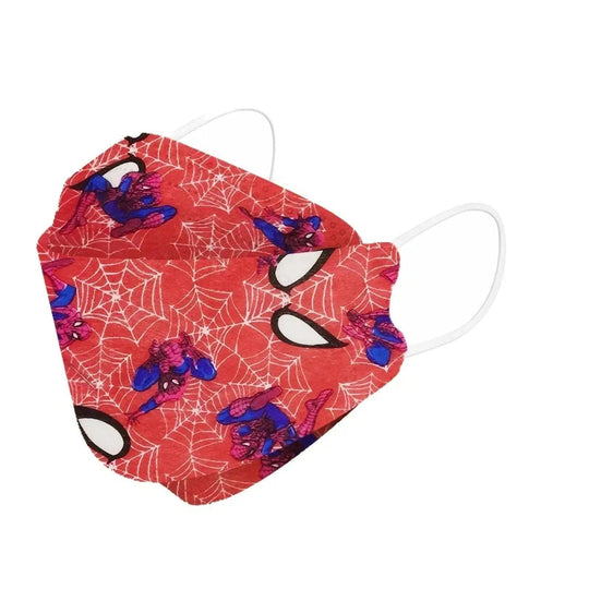 Kids KF94 Face Masks - Disposable For Children -  Red-Spider-Man-30-Masks Brookwood Medical