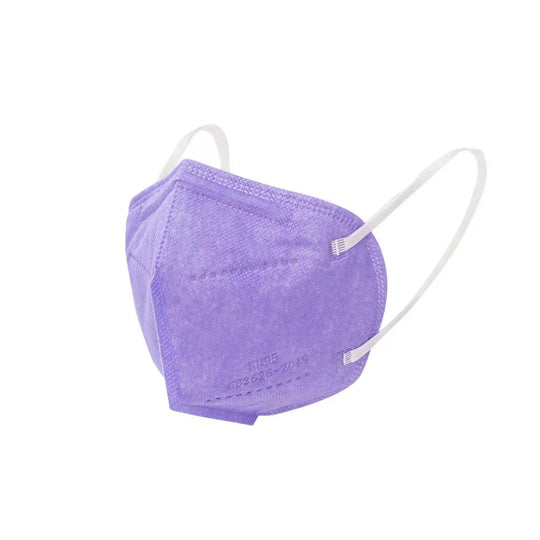 KN95 Face Masks, CE Certified, 5PLY, Protective Mask, 5 Layer, K95 -  Lavender-500-Masks Brookwood Medical