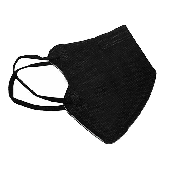 Small or Petite KN95 Face Masks, K95 Masks - Brookwood Medical- Black-30-Masks